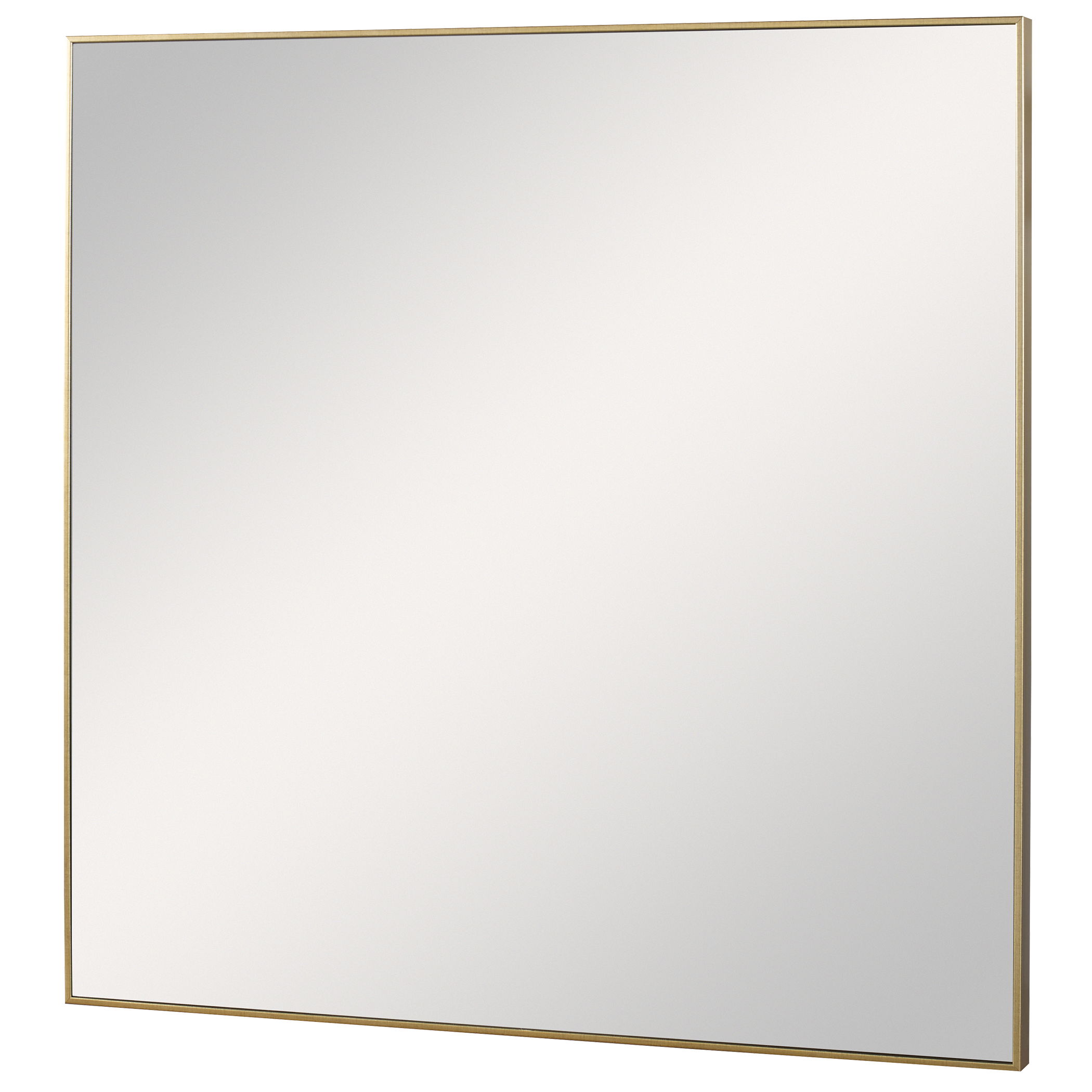 Alexo Gold Square Mirror large image 