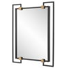 Ivey Rectangle Industrial Mirror thumbnail 4