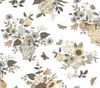 Flower Studies Linen Wallpaper thumbnail 0