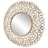 Swirl Round Gold Mirror thumbnail 6