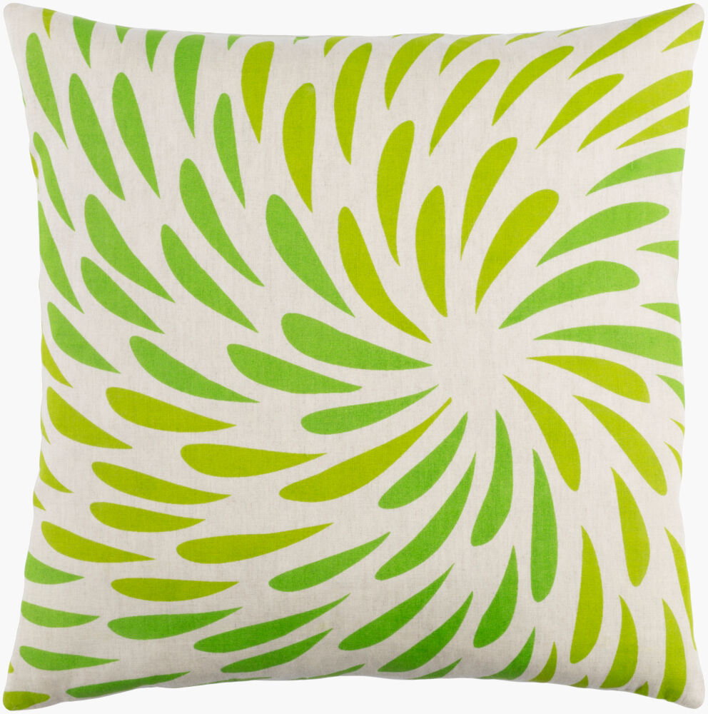 Eye of the Storm Accent Pillow Down, Decorative Pillow by Surya, 22" length x 22" width