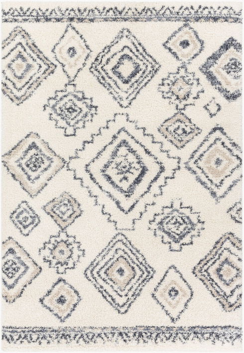 Puffy Shag Machine Woven Rug