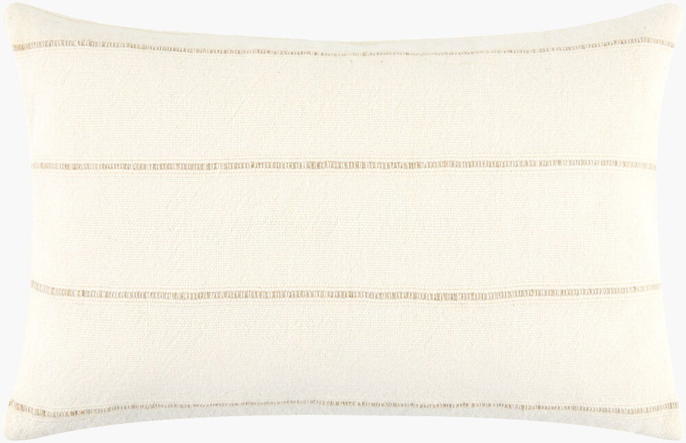 Charleston Lumbar Pillow, Decorative Pillow by Surya, 14" length x 22" width
