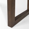 Takota Dark Brown Rectangular Oak Wood with Birch Wood Legs Extendable Dining Table thumbnail 10