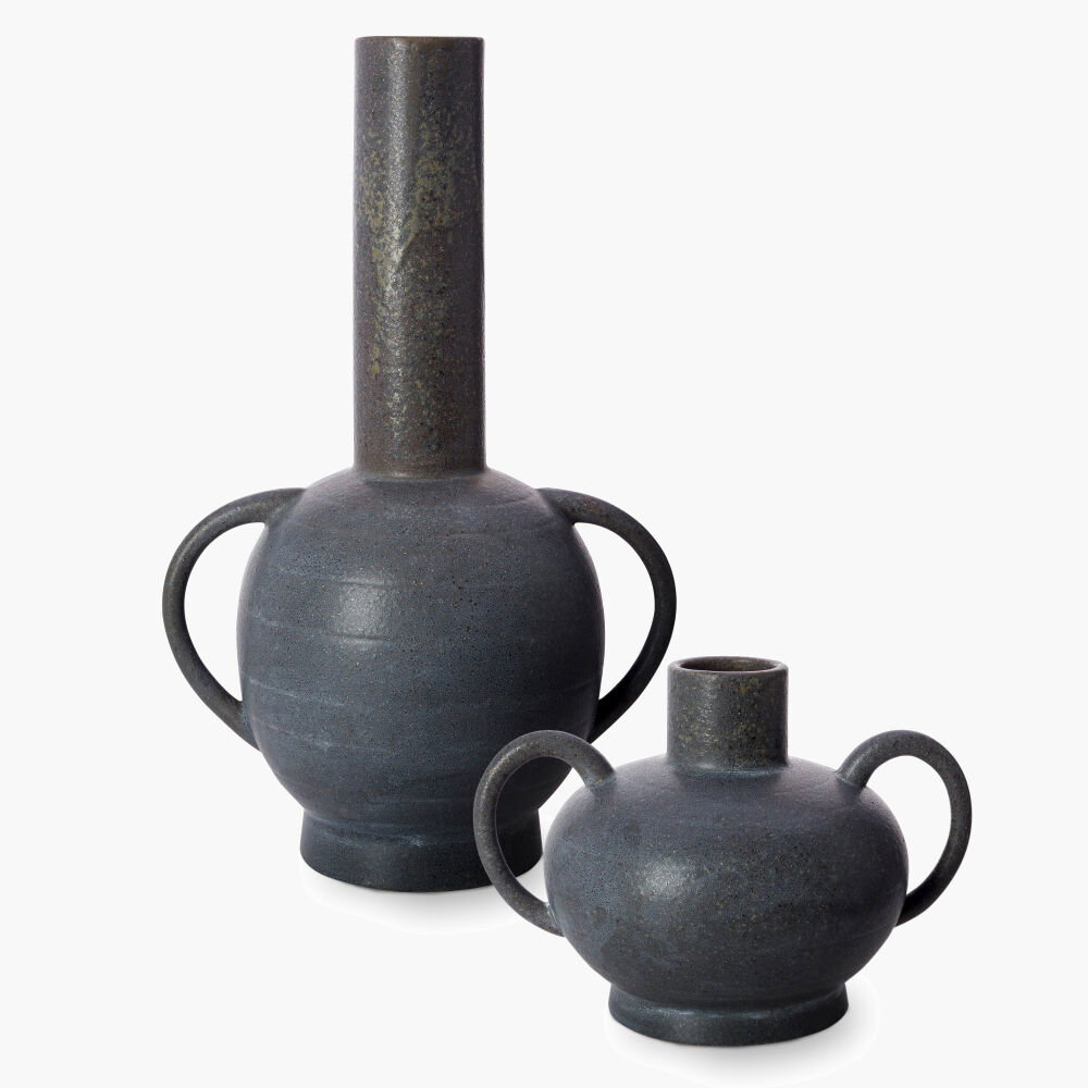 Acanceh Vase, by Surya, 8" width x 8" height
