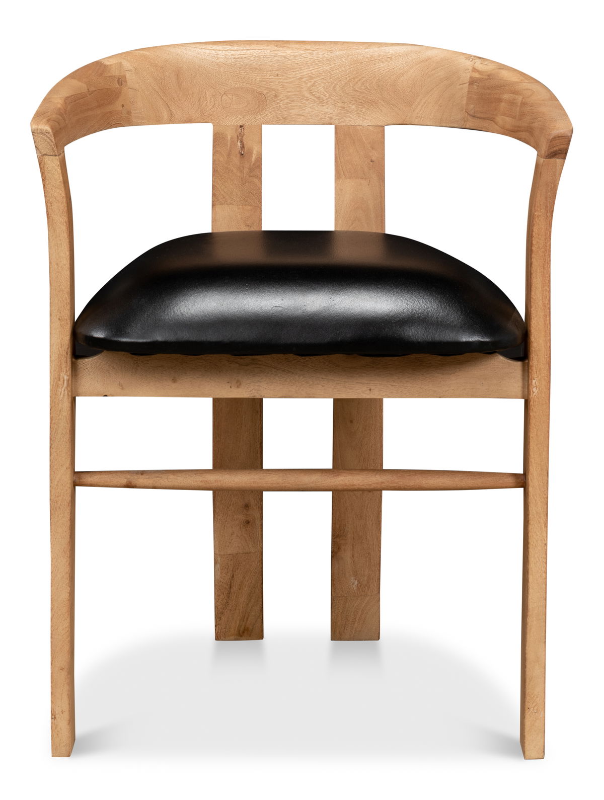 Rift Dining Chair, by Sarreid, 1'7" length x 1'11" width x 2'5" height View 2