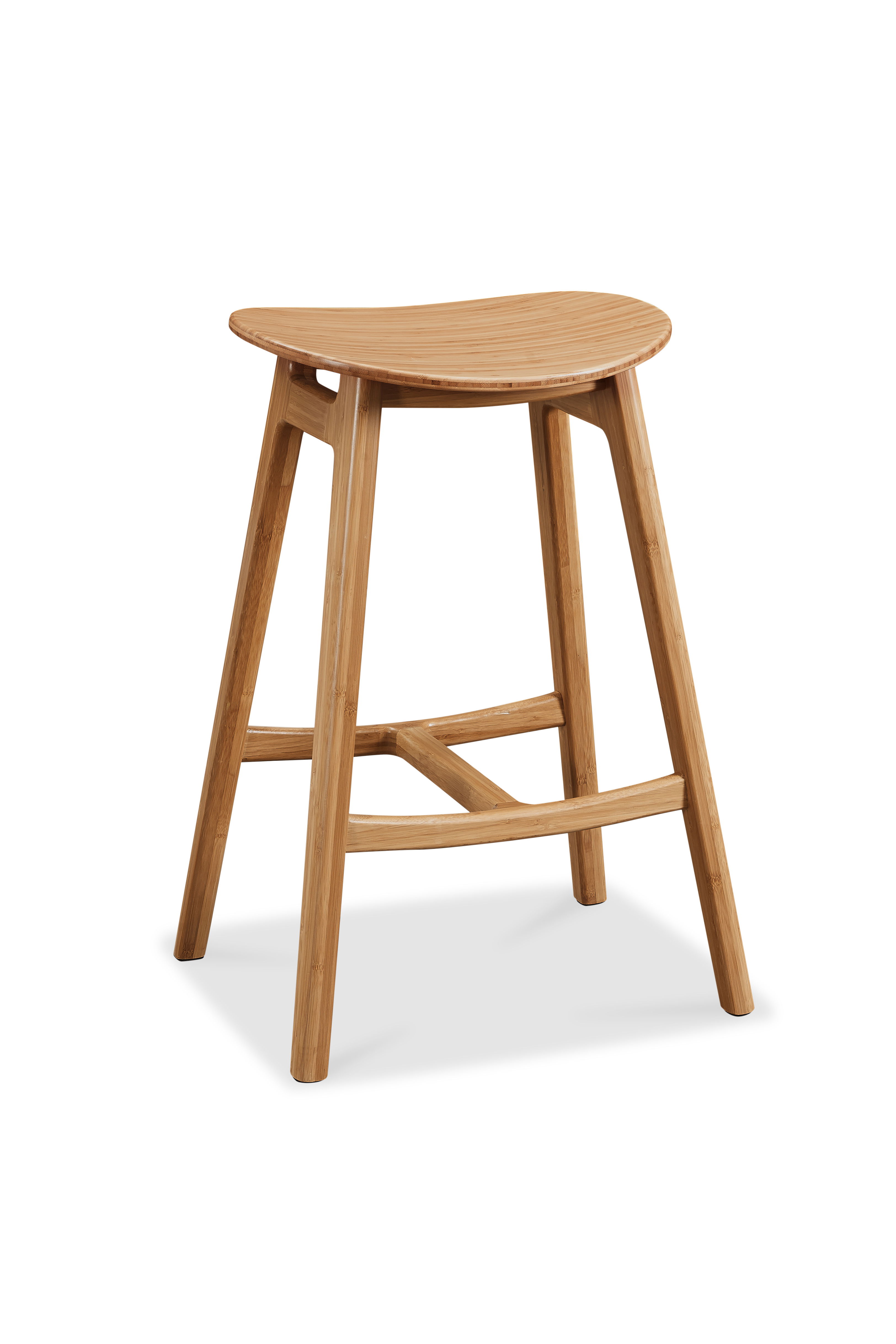 Skol Counter Height Stool, Caramelized, (Set of 2), Counter & Bar Stool by Greenington, 15.75" length x 20" width x 27.75" height View 1