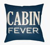 Lodge Cabin Floor Pillow, Decorative Pillow by Surya, 26" length x 26" width thumbnail