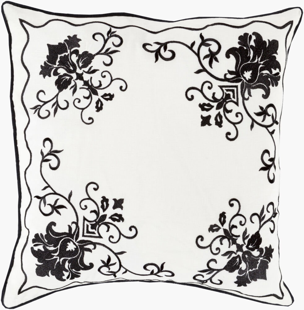 Eloise Accent Pillow, Decorative Pillow by Surya, 18" length x 18" width