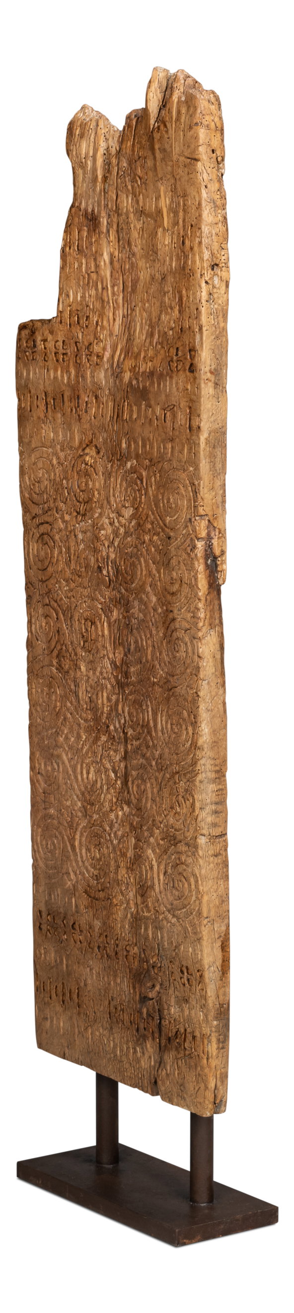 O'kelly Wood Carved Panel, Furniture by Sarreid, 19" length x 7" width x 57" height View 9