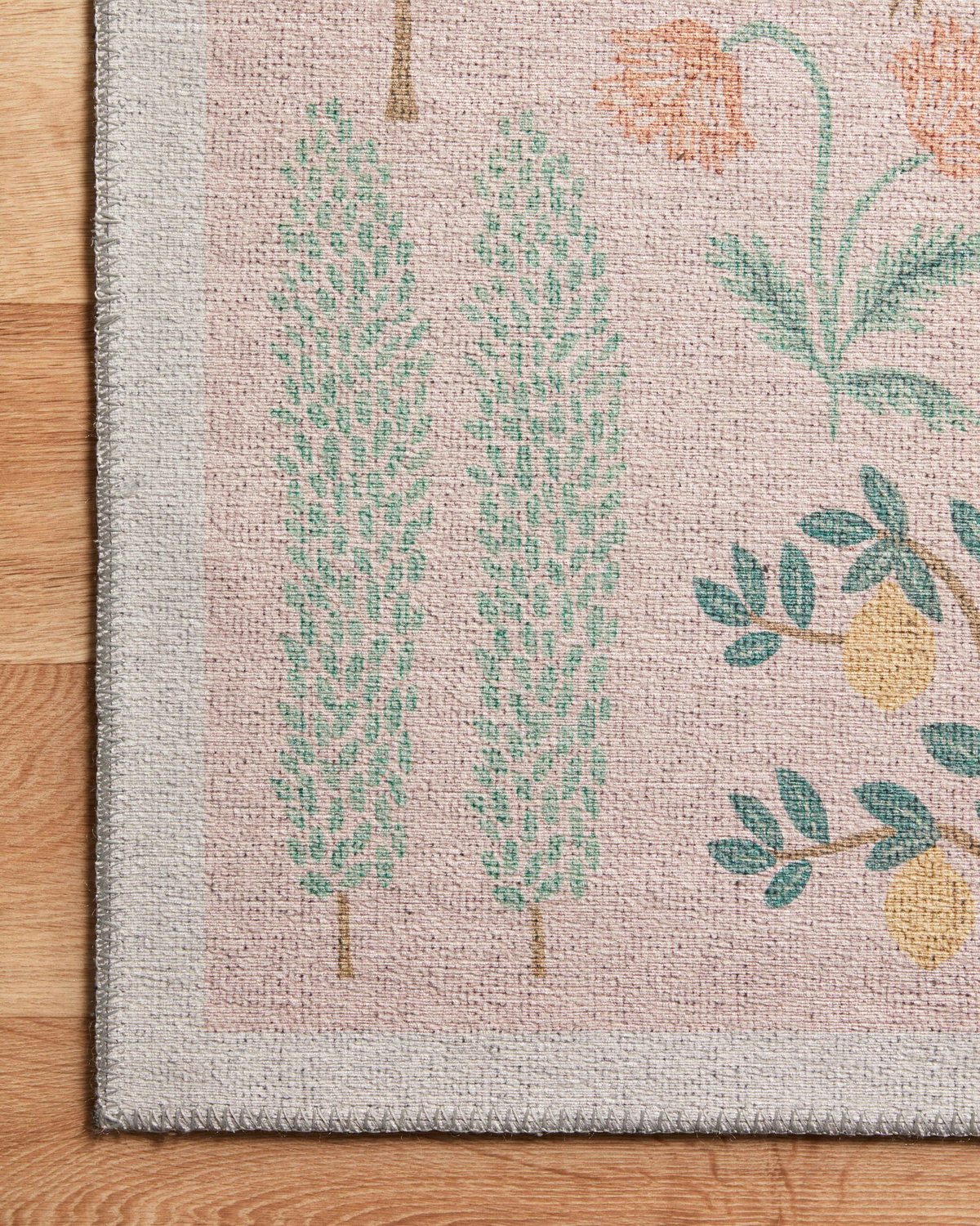 Rifle Paper Co. x Loloi Menagerie Rug, 2'3" length x 5' width View 3