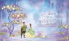 Princess & Frog Chair Rail Wall Mural, Wallpaper by York Wall, 1'6" length x 1'6" width x 0.02" depth thumbnail