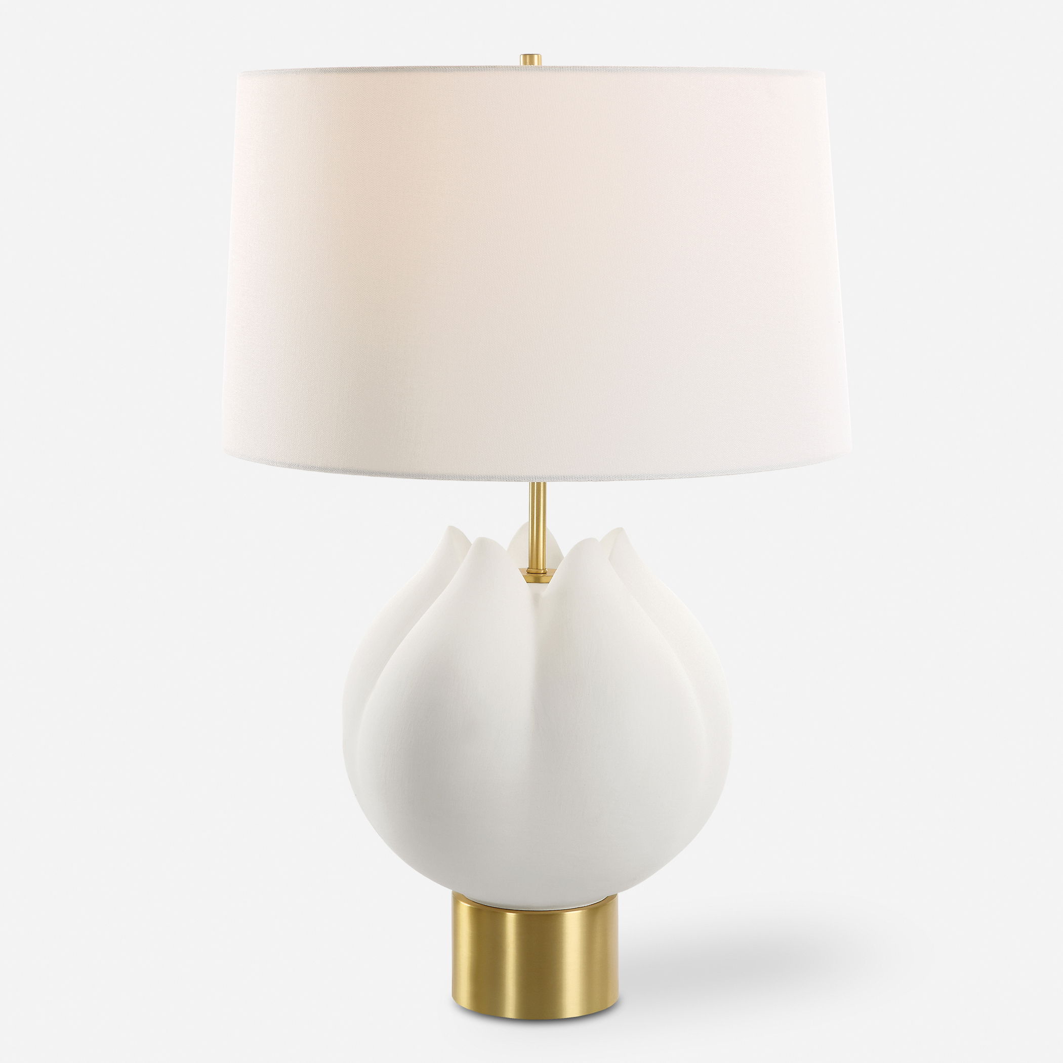 In Bloom White Table Lamp large image 