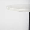 Maxwell Marble Top Pedestal End/Side Table, Side & End Table by Mercana, 20" length x 20" width x 24" height thumbnail 5