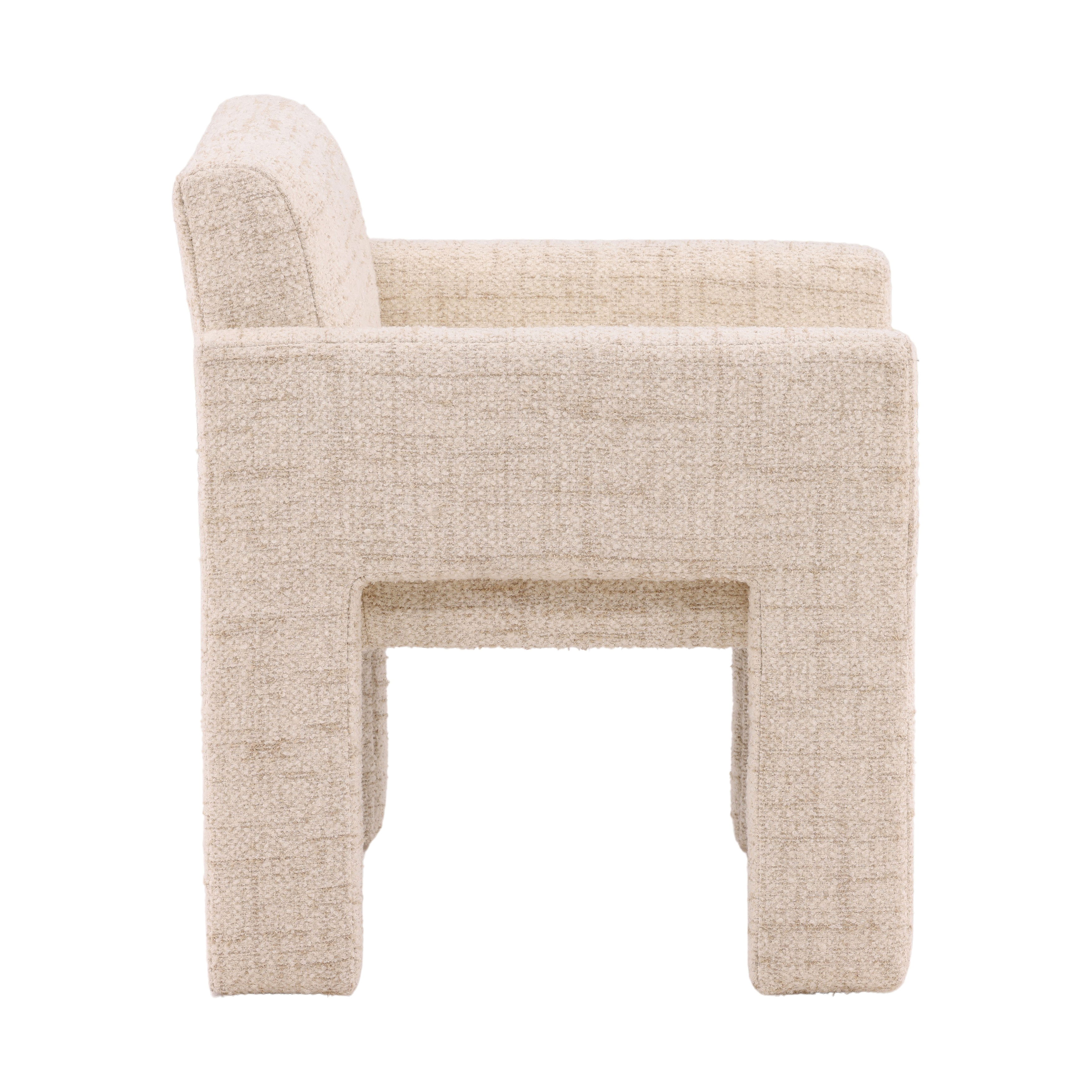 Barnett Dining Chair Cream large image 