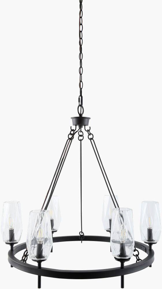 Merivelle Chandelier, by Surya, 28" length x 28" width x 29" height