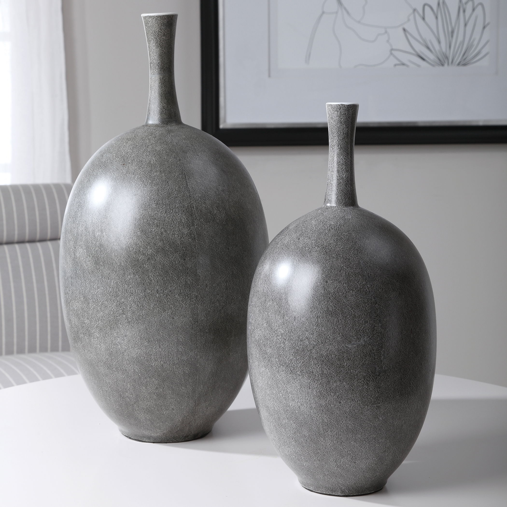 Riordan Modern Vases Set/2 large image 