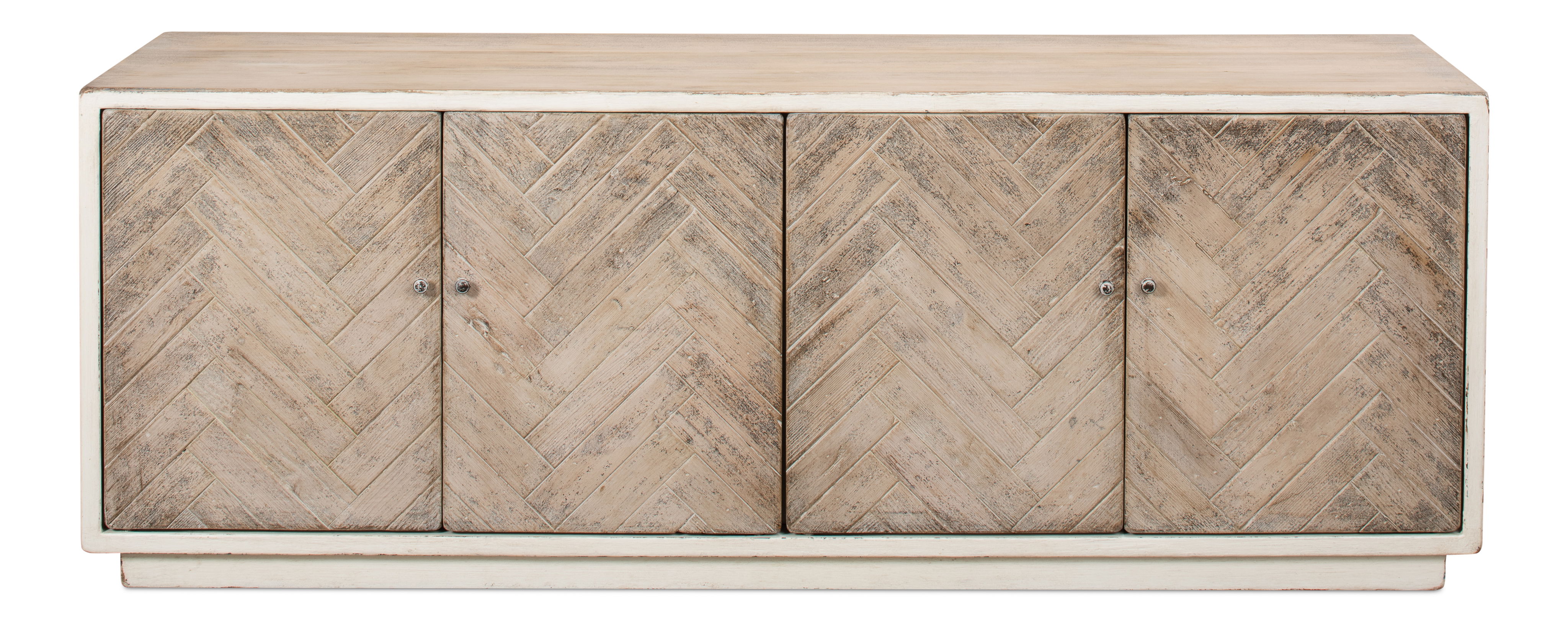 Amalia Tv Stand  Antique White large image 