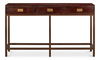 Campaign Embossed Console, Console Table by Sarreid, 60" length x 12" width x 35" height thumbnail 2