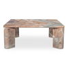 Segment Coffee Table Orange Levante Marble thumbnail 0
