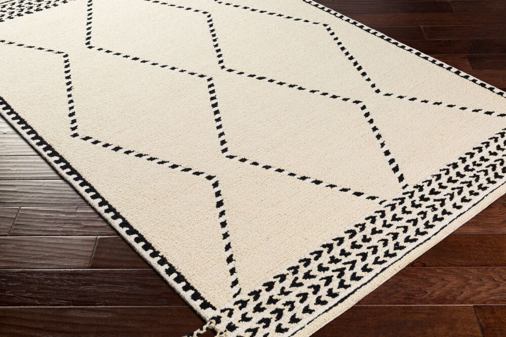 Zanafi Tassels Handmade Rug large image 