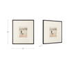 Strand 1 Framed Print, Painting by Moe's Home, 22" width x 25" height x 1.75" depth thumbnail 6