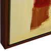 Peaches Framed Canvas Abstract Art thumbnail 5