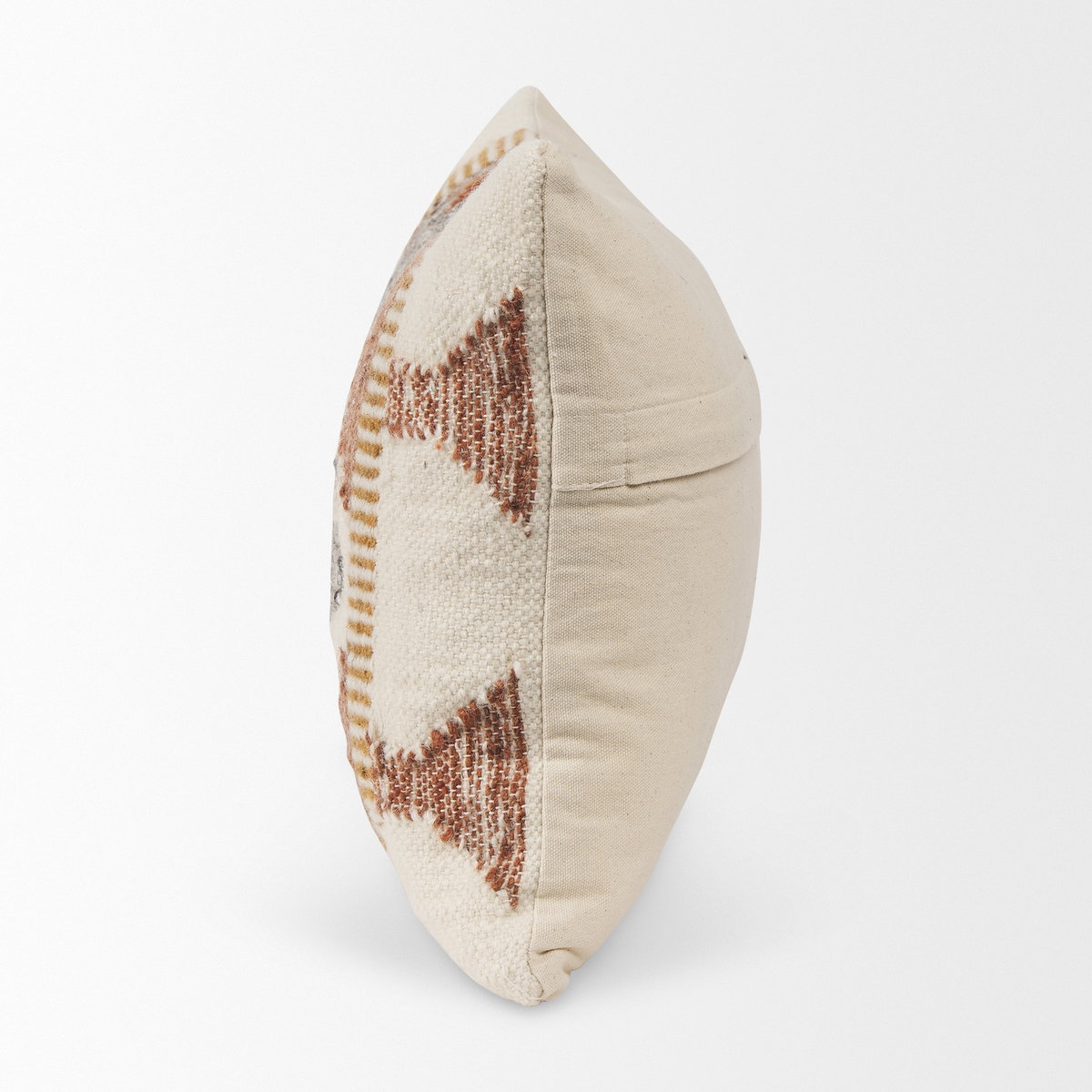 Kenzie Lumbar Pillow Cover, Decorative Pillow by Mercana, 13" length x 1" width x 21" height View 4