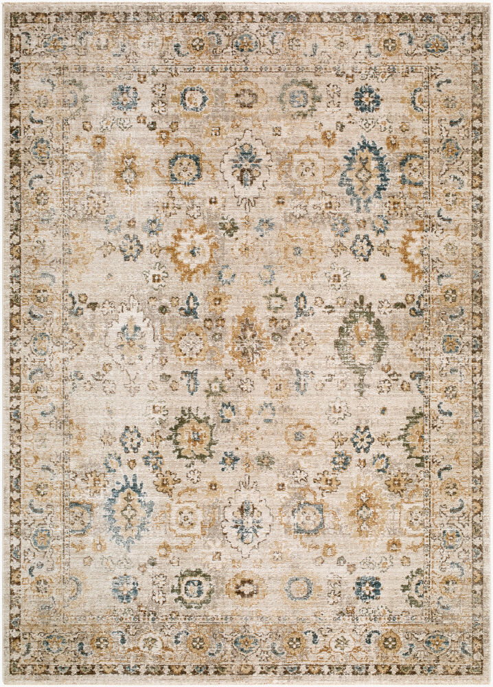 Fifth Avenue Machine Woven Rug, by Surya, 7'2.61" length x 2'5.53" width
