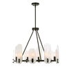 Ellipse 10 Light Dark Bronze Chandelier, Ceiling Light by Uttermost, 28" width x 22.5" height x 28" diameter x 28" depth thumbnail 7