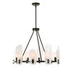 Ellipse 10 Light Dark Bronze Chandelier, by Uttermost, 28" width x 22.5" height x 28" diameter x 28" depth thumbnail 7