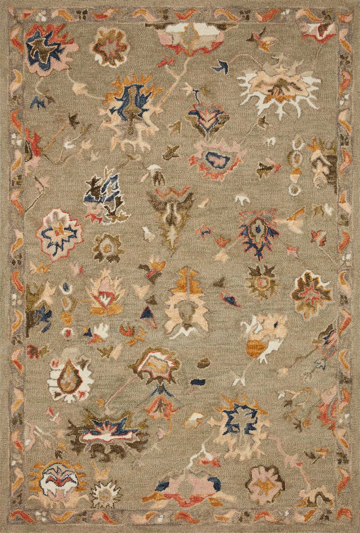 Loloi Padma Rug, 5' length x 5' width