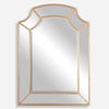 Francoli Gold Arch Mirror, by Uttermost, 32" width x 43.87" height x 1" depth thumbnail 1