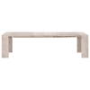 Tropea Extension Dining Table, by Essentials for Living, 82" width x 30" height x 42" depth thumbnail 1
