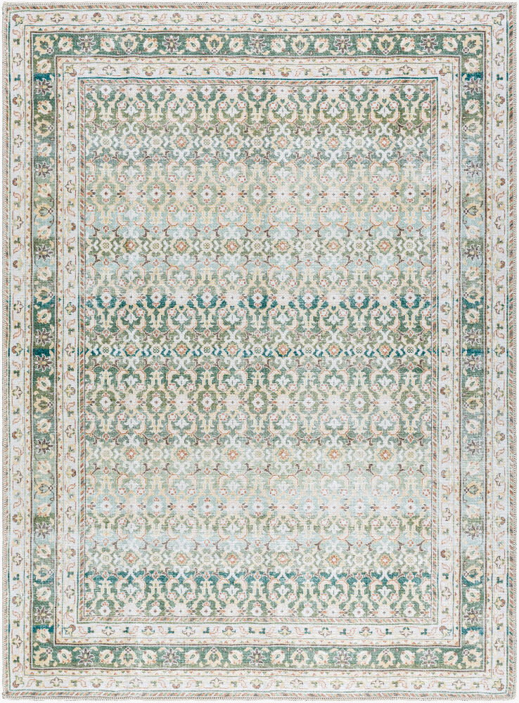 Rainier Machine Woven Rug, by Surya, 7'2.61" length x 5'2.99" width