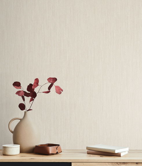 Smooth as Silk Beige Wallpaper