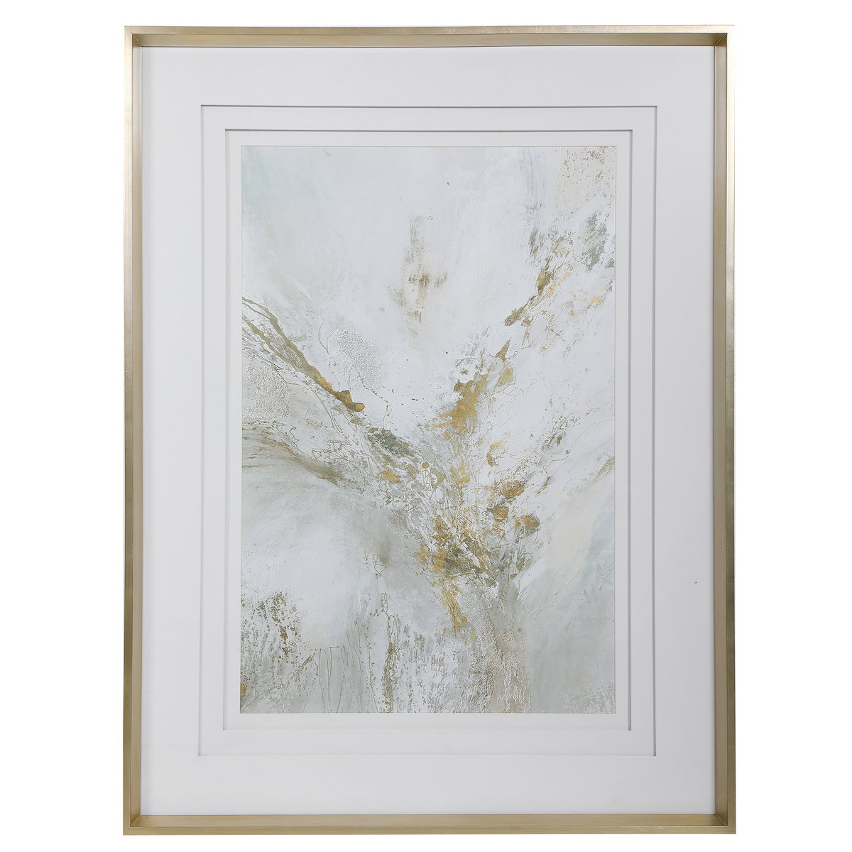 Ethos Framed Abstract Print, Art by Uttermost, 37.5" width x 49.5" height x 2.5" depth View 1