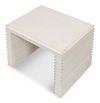 Stacked Stool, Antique White thumbnail 9