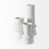 Laforge 9.4H Small White Ceramic Vase thumbnail 3