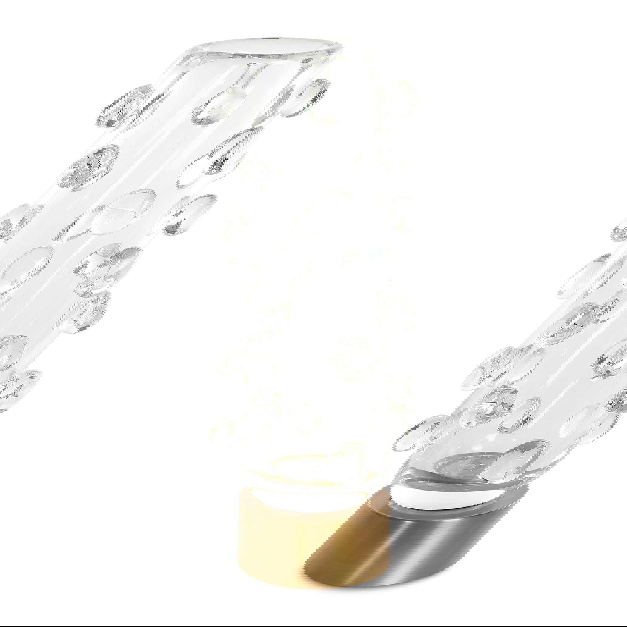 Aura Clear Glass Vase large image 