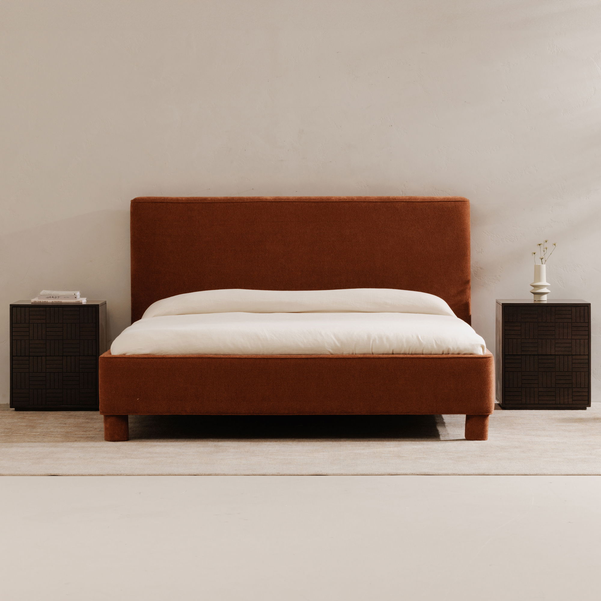Ichigo King Bed Deep Orange large image 