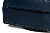 Taft Leather Swivel Chair, Chateau Blue thumbnail 6