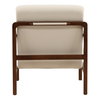 Jordi Occasional Chair Cream, Accent Chair by Dovetail, 29.5" width x 35.2" height x 39" depth thumbnail 4