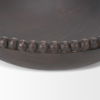 Wendell Dark Brown Wood with Wood Beads Round Bowls thumbnail 6
