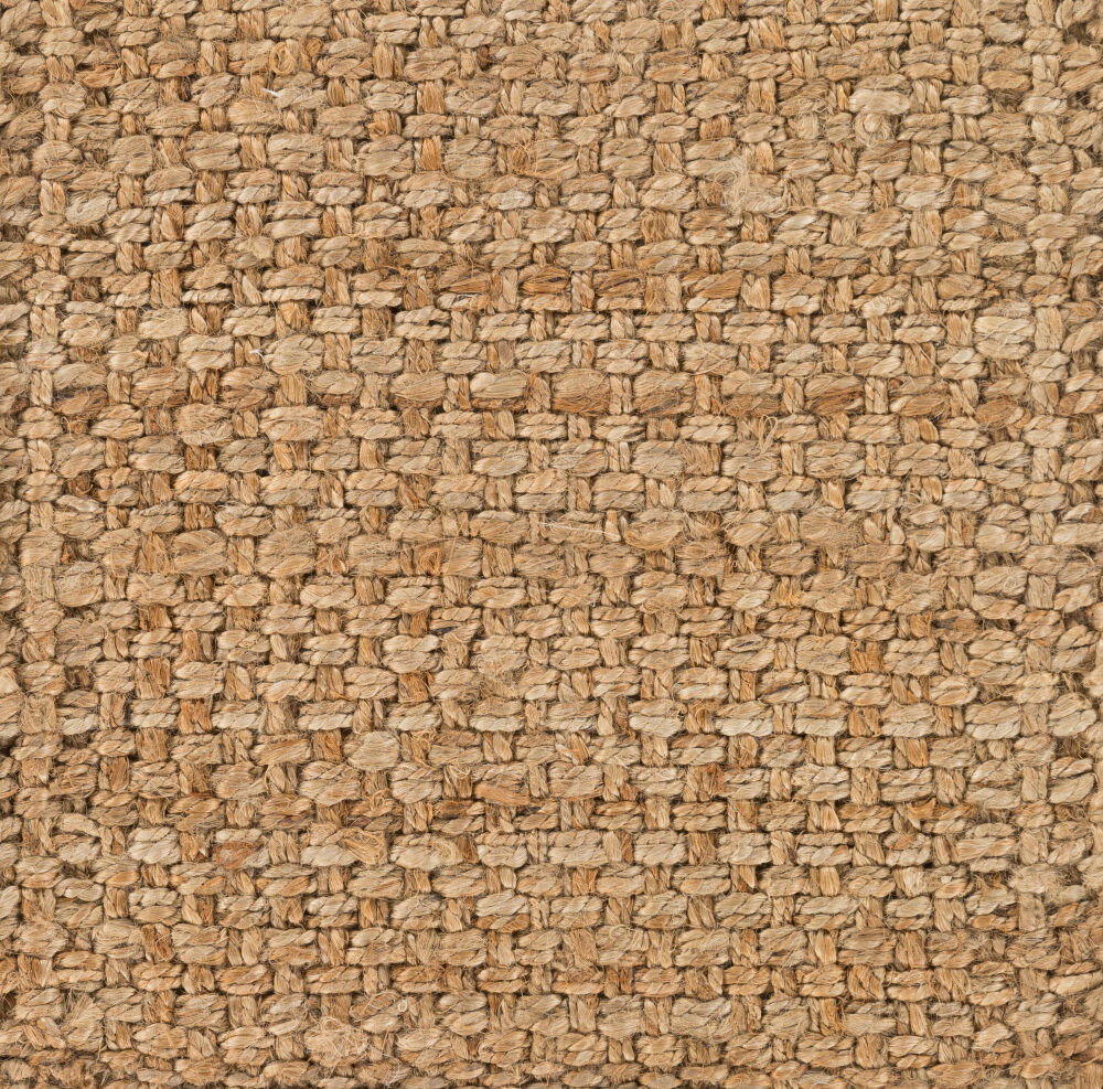 Jute Woven Handmade Rug, by Surya, 1'6" length x 1'6" width