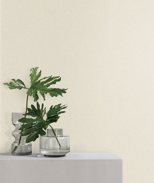 Give & Take Light Beige Wallpaper
