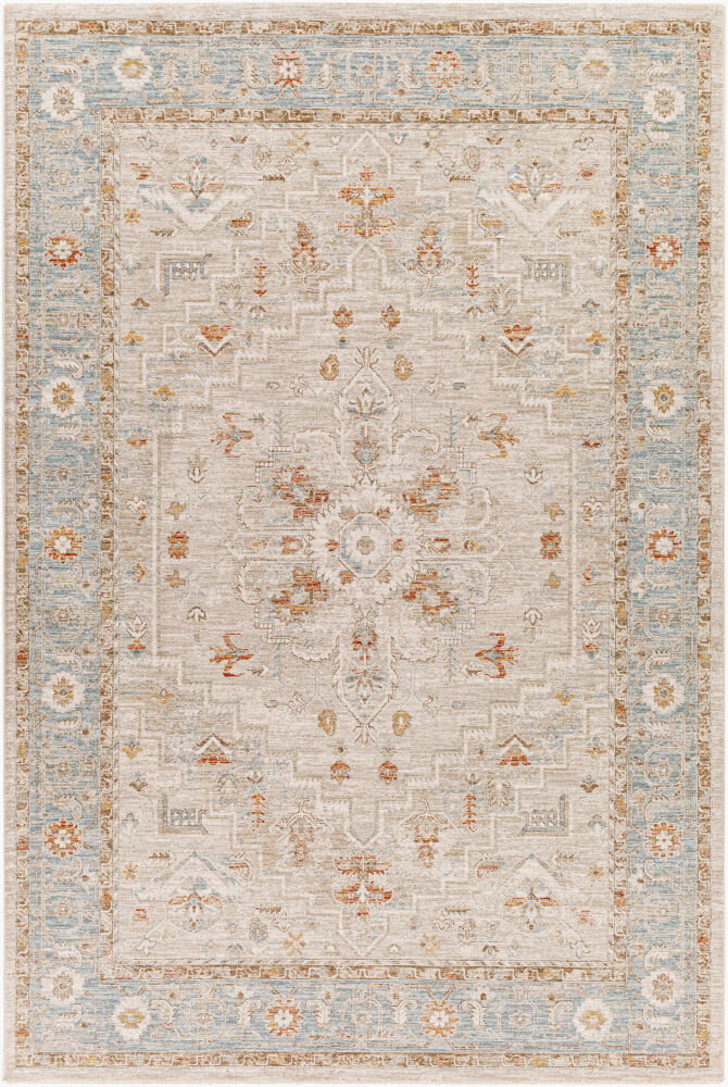 Avant Garde Machine Woven Rug, by Surya, 9'6.17" length x 6'6.74" width
