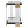 Bendena Modern Side Table, Side & End Table by Uttermost, 25" width x 24" height x 15.5" depth thumbnail 6