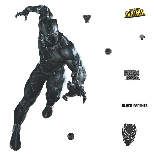 Black Panther Giant Wall Decals