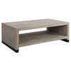 Bosk White Washed Coffee Table thumbnail 4